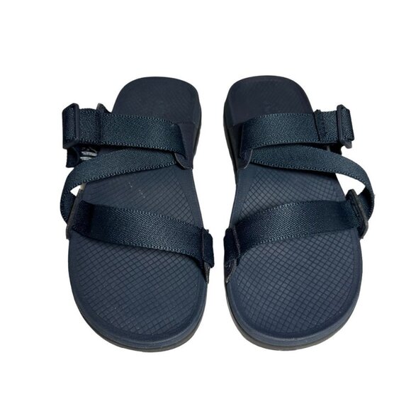 Chaco Men\'s Lowdown Outdoor Slide Sandals Size 9 Navy main image 4